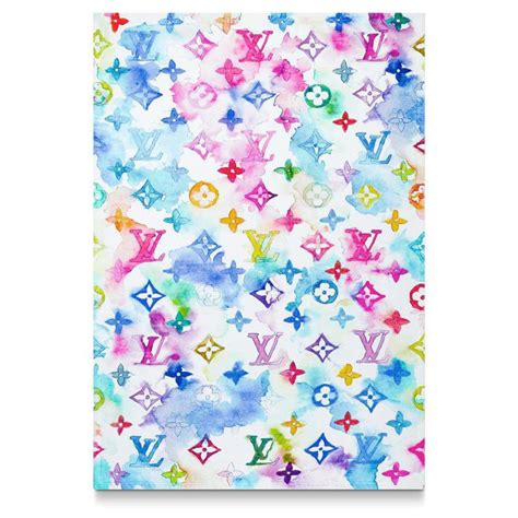 multicolor watercolor louis vuitton|lv monogram watercolor.